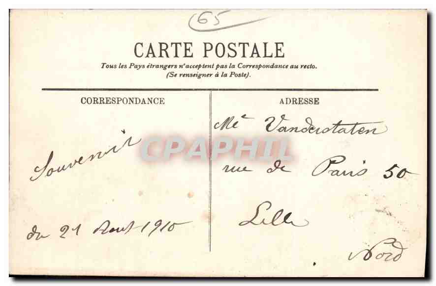 Lourdes — La Basilique et l'Esplanade — LL. — Verso