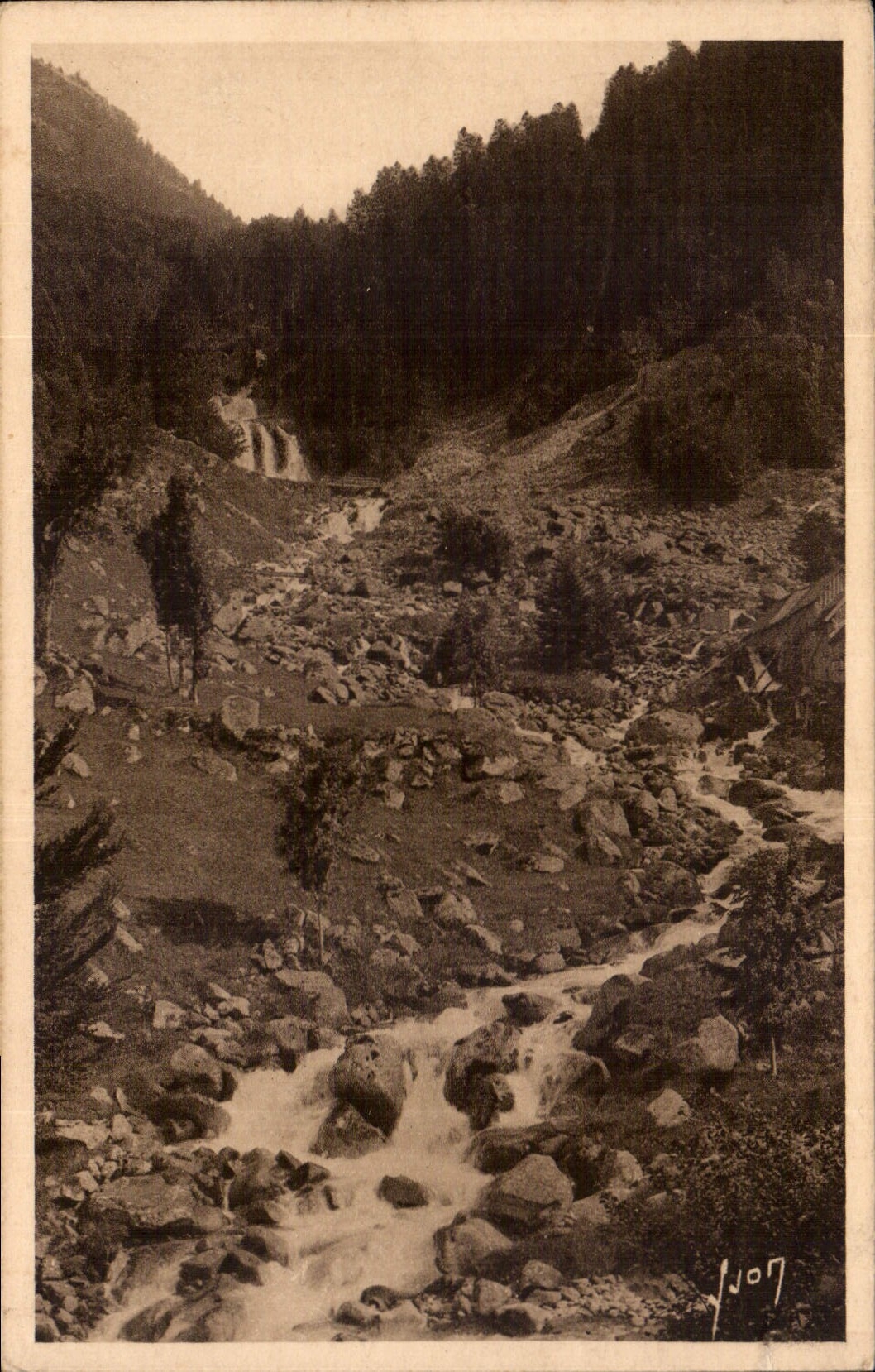 CPA Cauterets Hautes Pyrenees La Raillere 