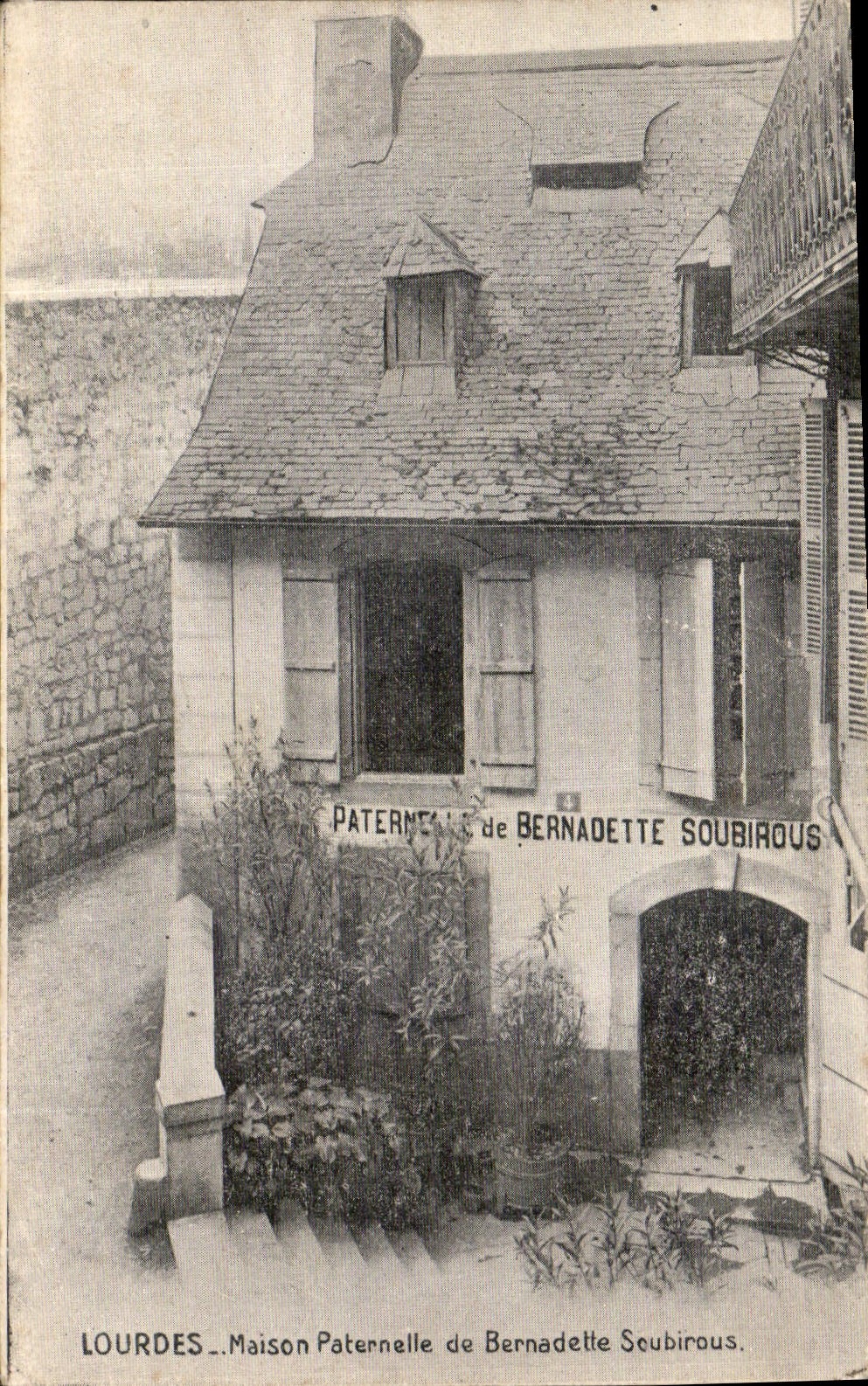 CPA Lourdes Maison Paternelle de Bernadette Soubirous 