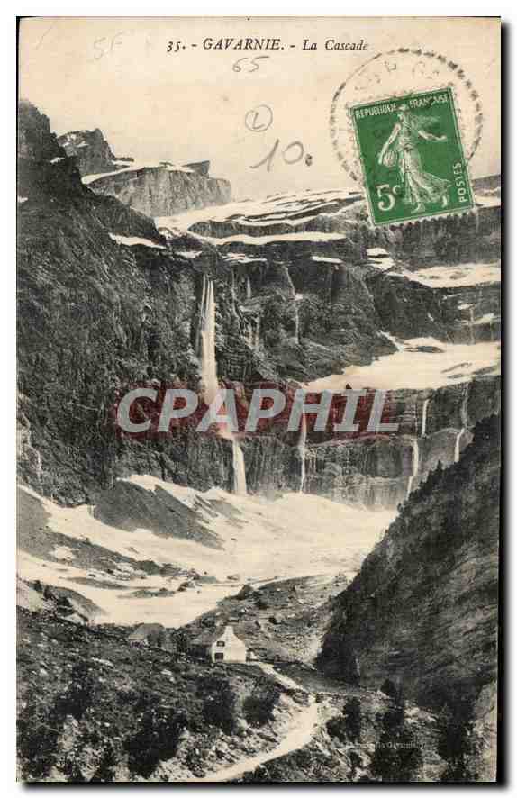 CPA Gavarnie La Cascade 
