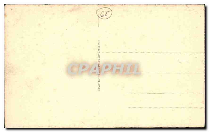 CPA Gavarnie La Breche de Roland  — Verso