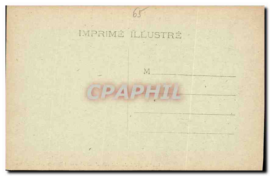 CPA Les Pyrenees Lourdes La Basilique  — Verso