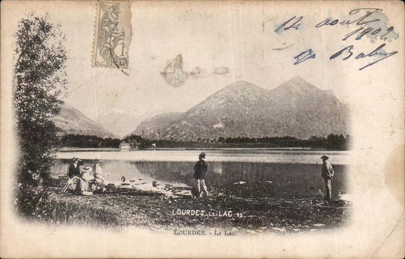 CPA Lourdes Le Lac 
