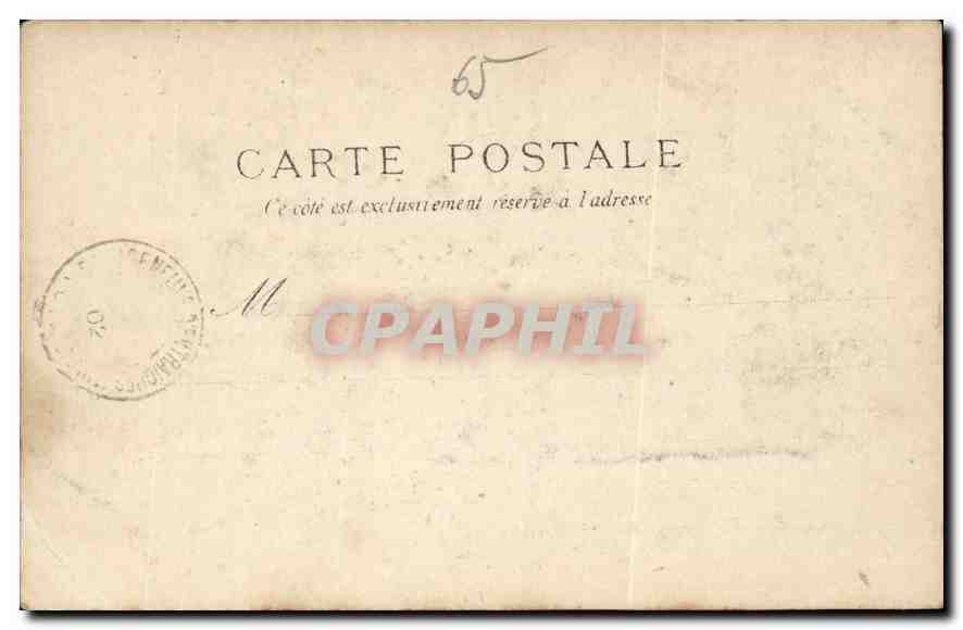 CPA Lourdes Le Lac  — Verso