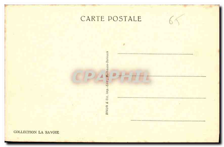 Les Houches — Vue générale et chaîne du Mont-Blanc — n° 25433c — Reverso