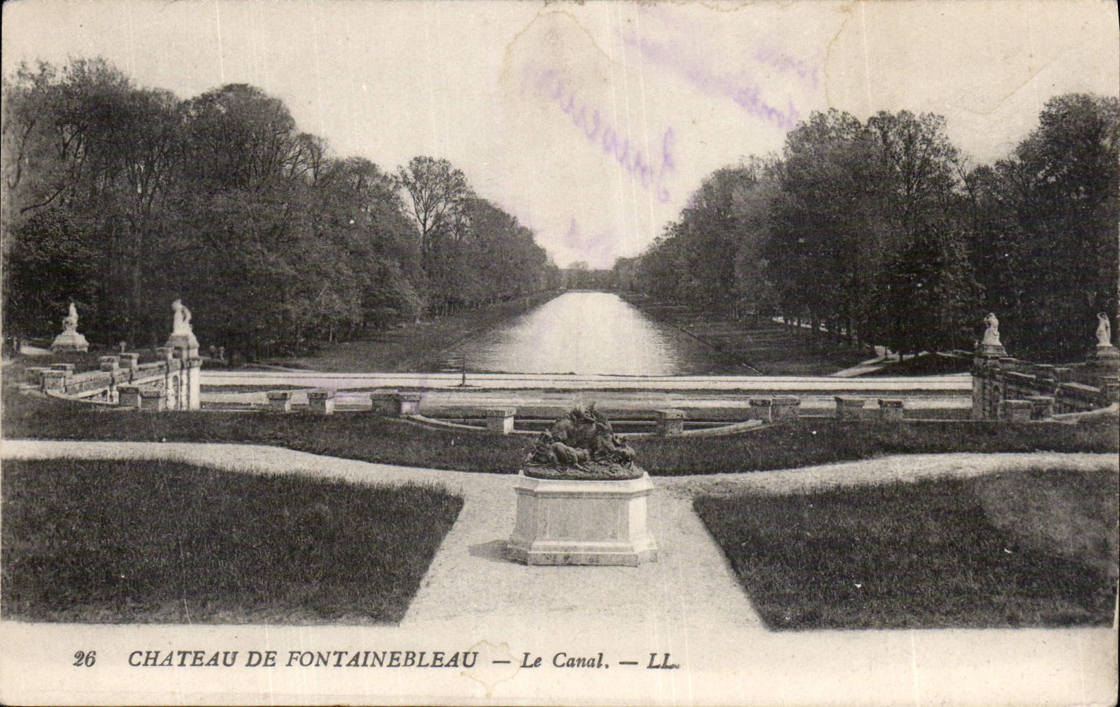 Castello di Fontainebleau — Il Canale — LL. — n° 26