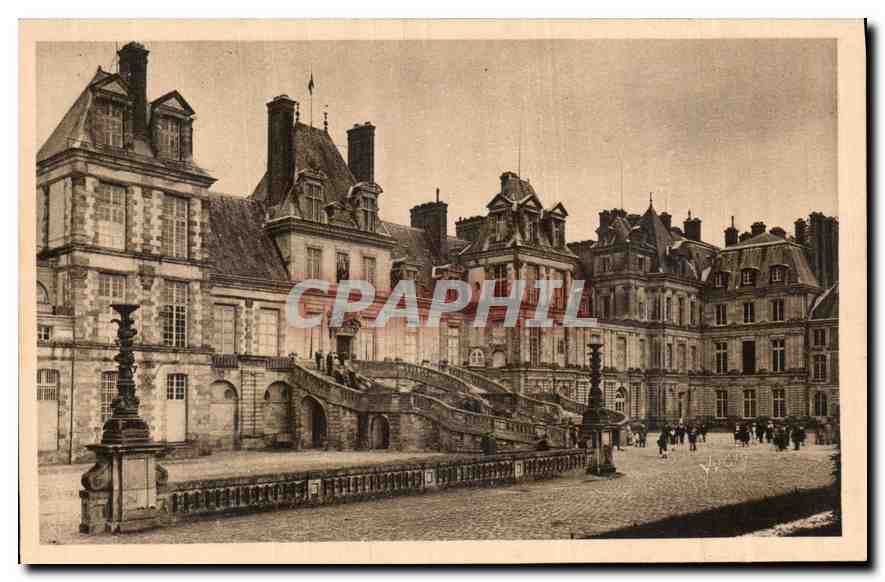 Palais de Fontainebleau — Façade principale nord — Édition d'Art YVON