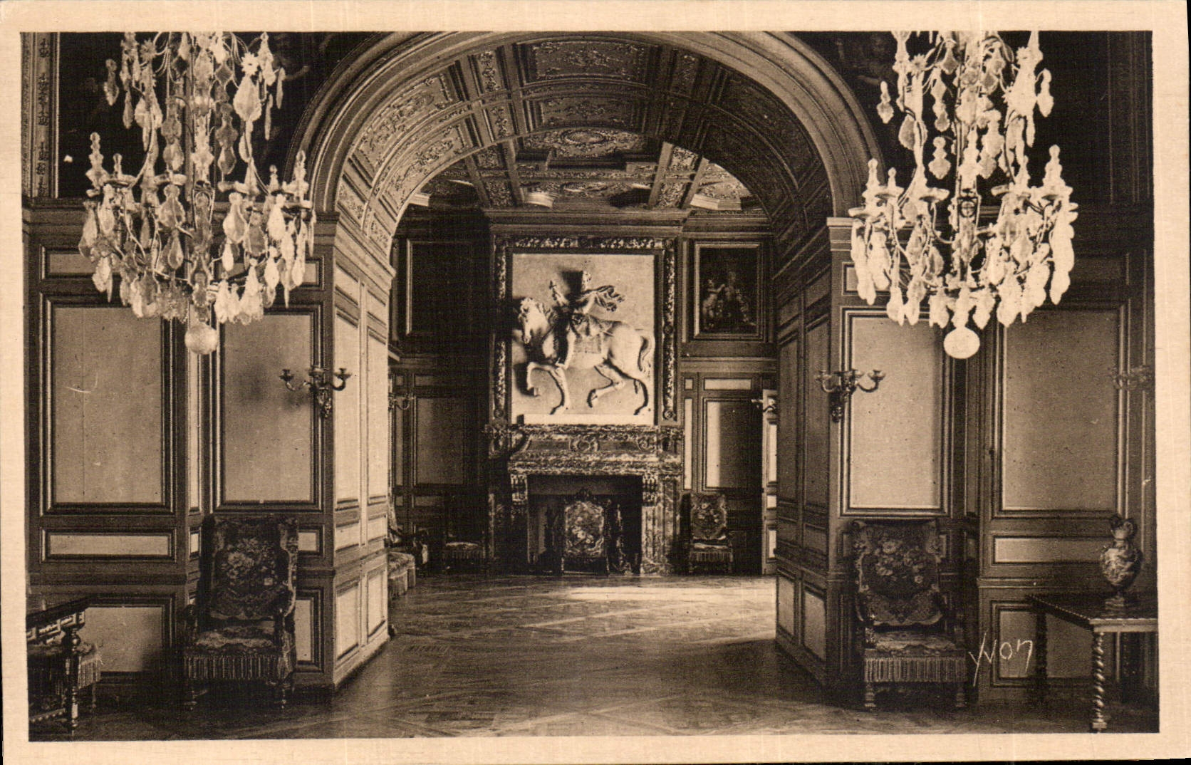 Salon Saint-Louis — Palais de Fontainebleau — Édition d'Art YVON