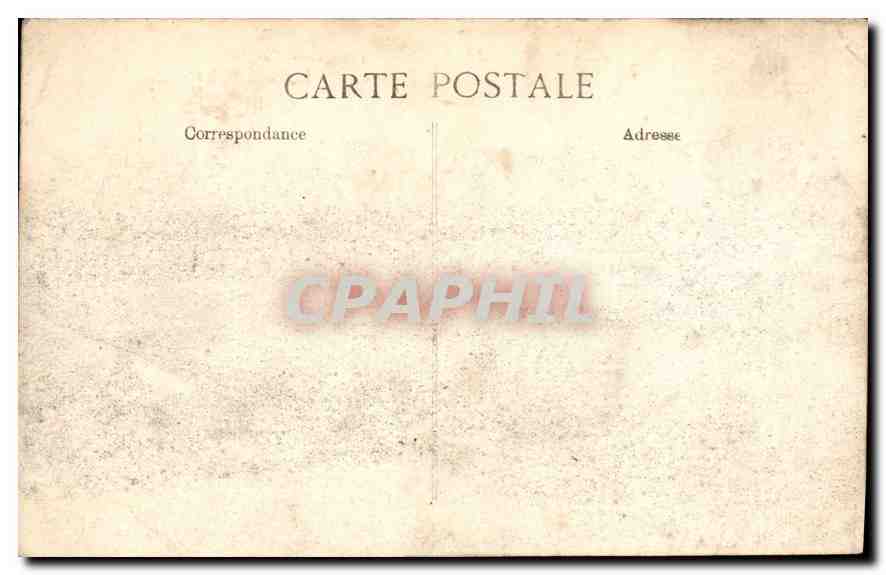 Palast von FONTAINEBLEAU — Allgemeine Ansicht — Verlag BPD, n°35 — Rückseite