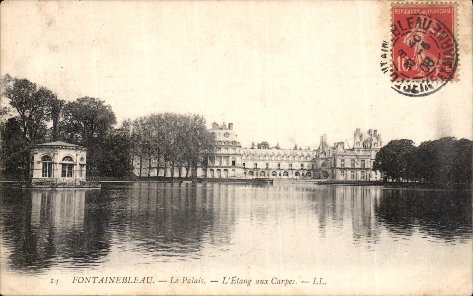 Fontainebleau — Das Schloss — Der Karpfenweiher — LL.