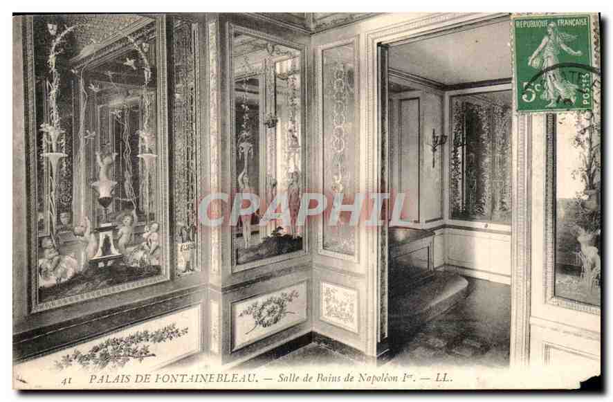 Palazzo di Fontainebleau — Sala da Bagno di Napoleone I — LL.