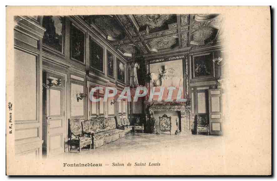 Fontainebleau — Salone di San Luigi — B. F., Parigi