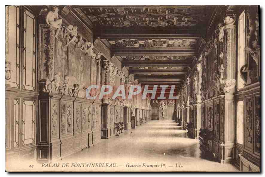 Palais de Fontainebleau — Galerie François Ier — LL. n°44