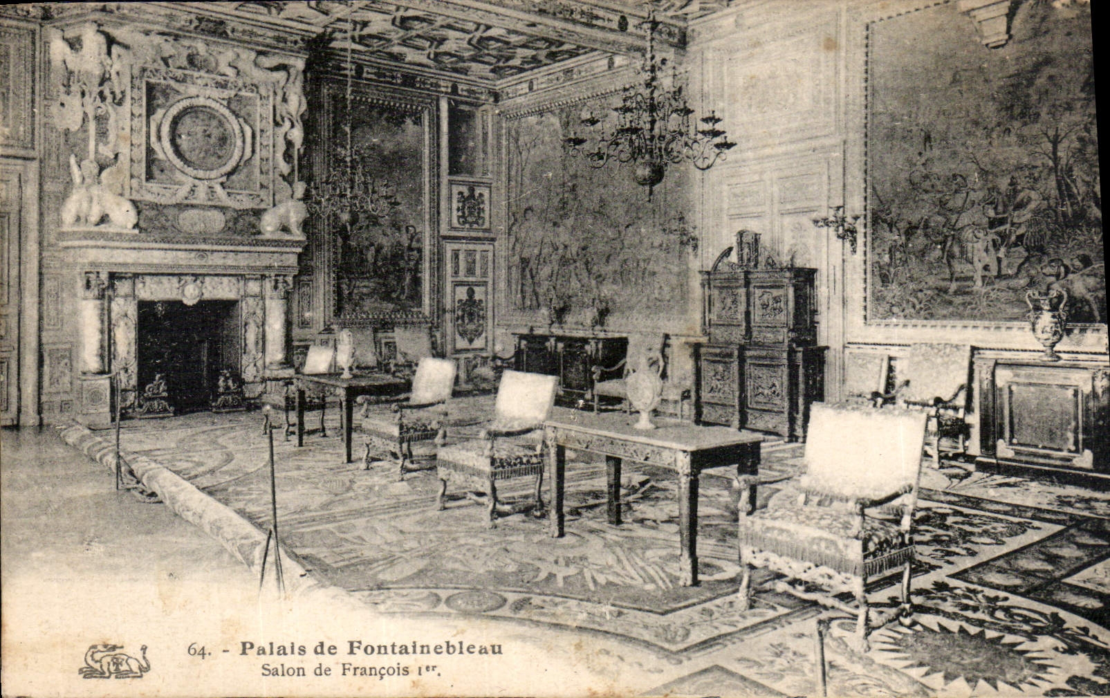 Palais de Fontainebleau — Salon de François Ier — n°64