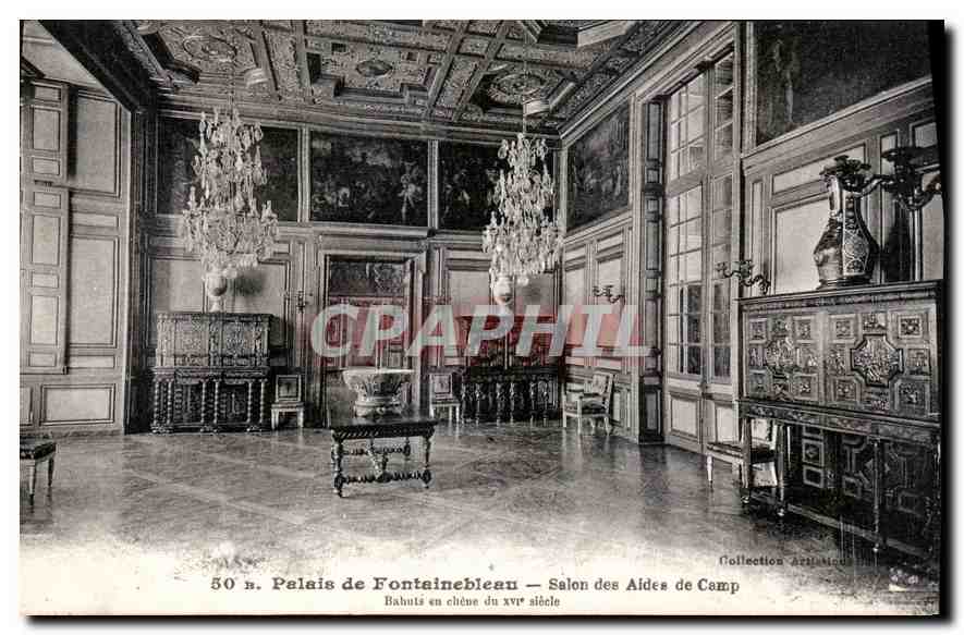Palais de Fontainebleau — Salon des Aides de Camp — Collection Art-House