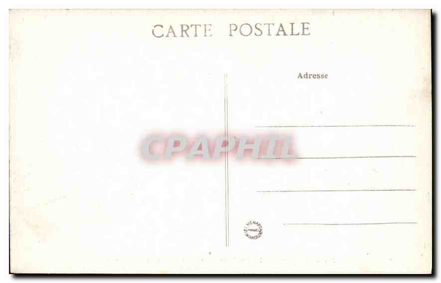 Palais de Fontainebleau — Salon des Aides de Camp — Collection Art-House — Verso