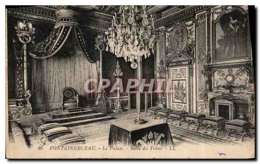 Fontainebleau - Das Schloss - Thronsaal - LL