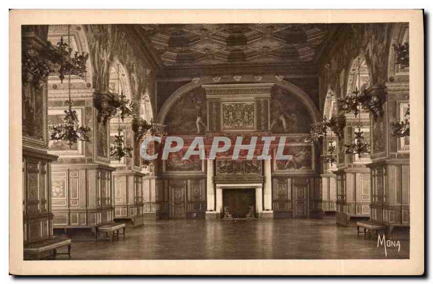 Palais de Fontainebleau — Galerie Henri II ou Salle de Bal — Mona