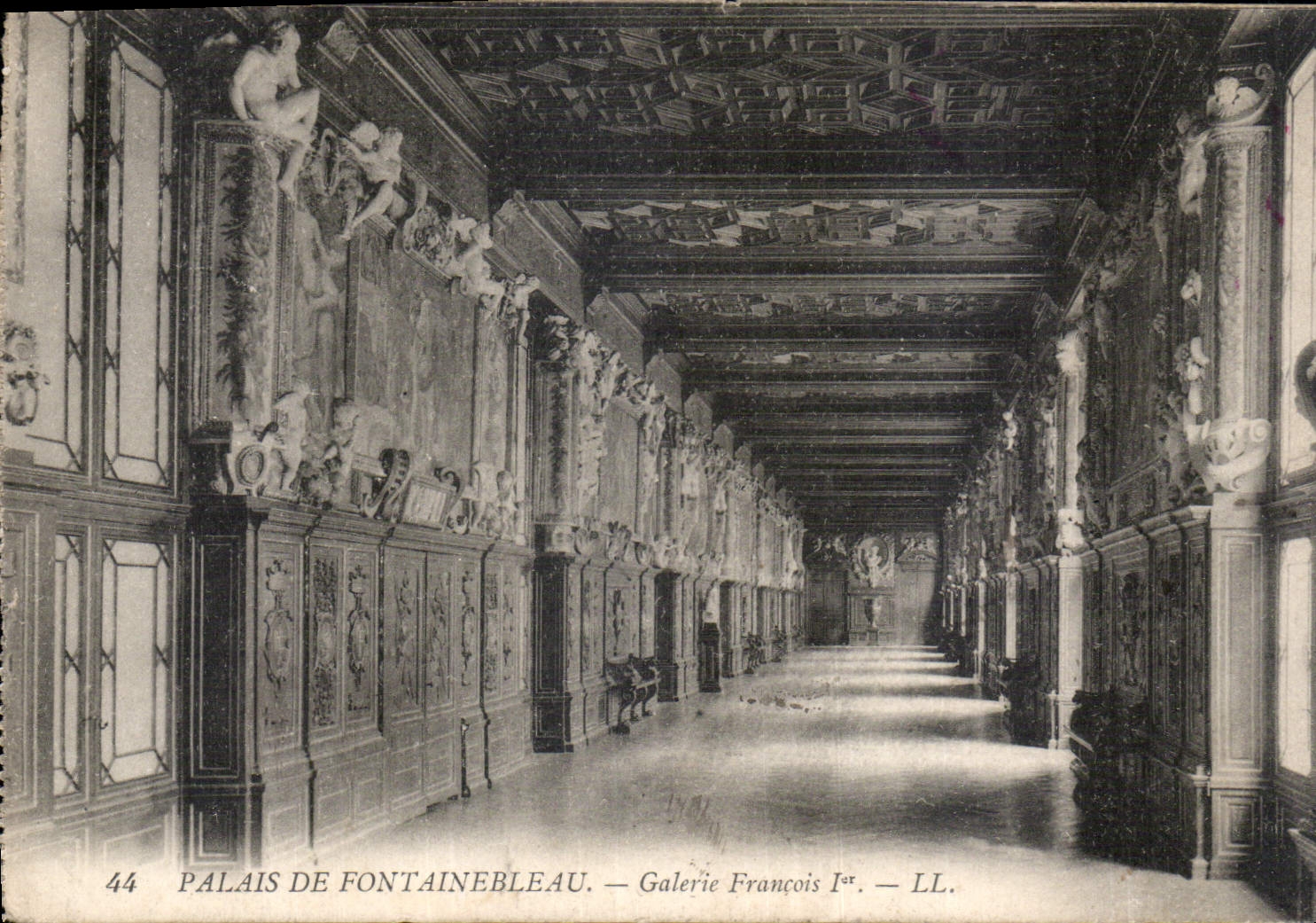 Schloss Fontainebleau — Galerie François I — LL.