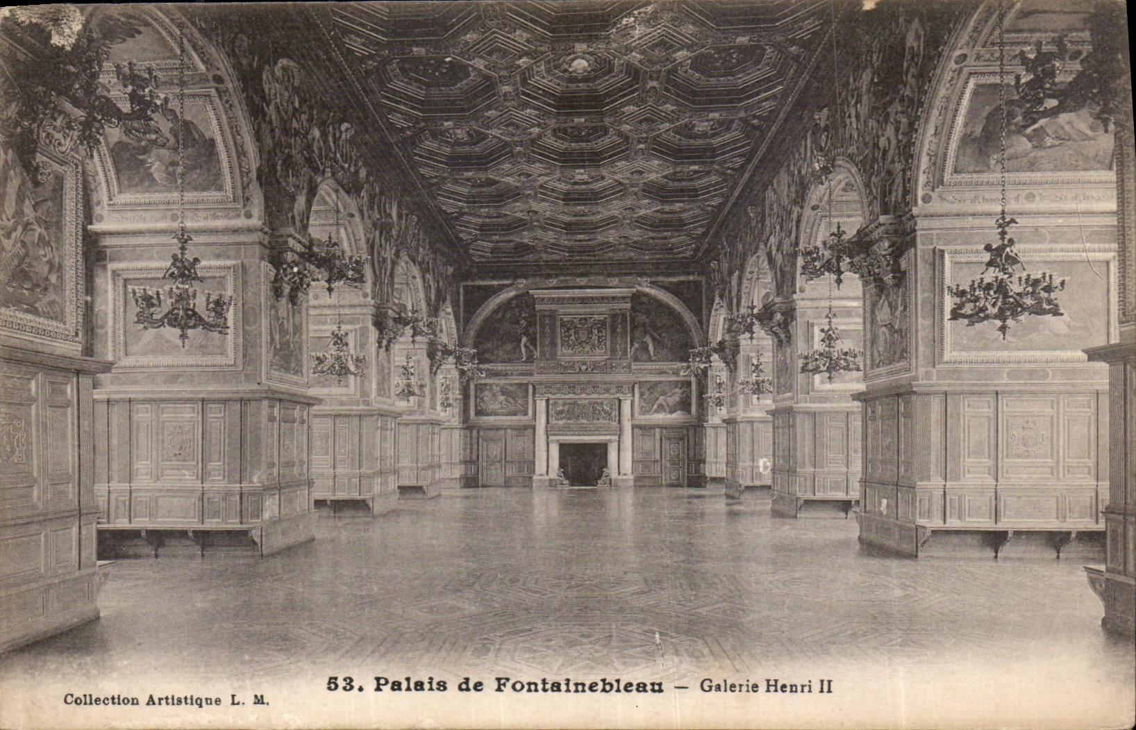 Palazzo di Fontainebleau — Galleria Henri II — Collezione Artistica L. M.