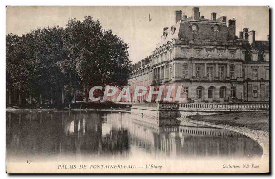 Palais de Fontainebleau — L'Étang — Collections ND Phot