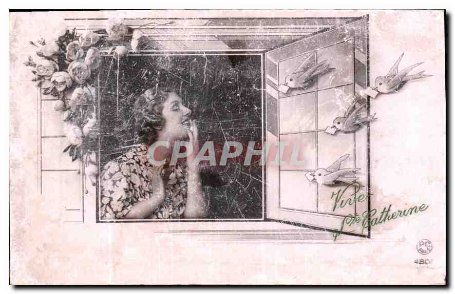 CPA Vive Ste Catherine Femme