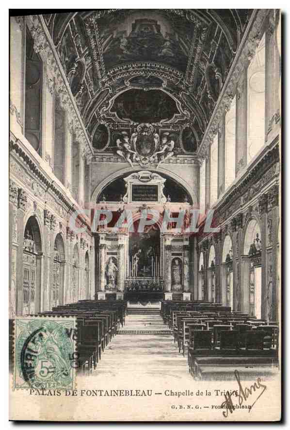 Paleis van Fontainebleau — Kapel van de Heilige Drie-eenheid — G.B.N.G. — Fontainebleau