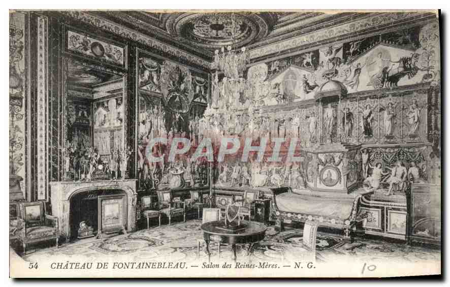 Schloss Fontainebleau — Salon des Reines-Mères — N. G. n°54