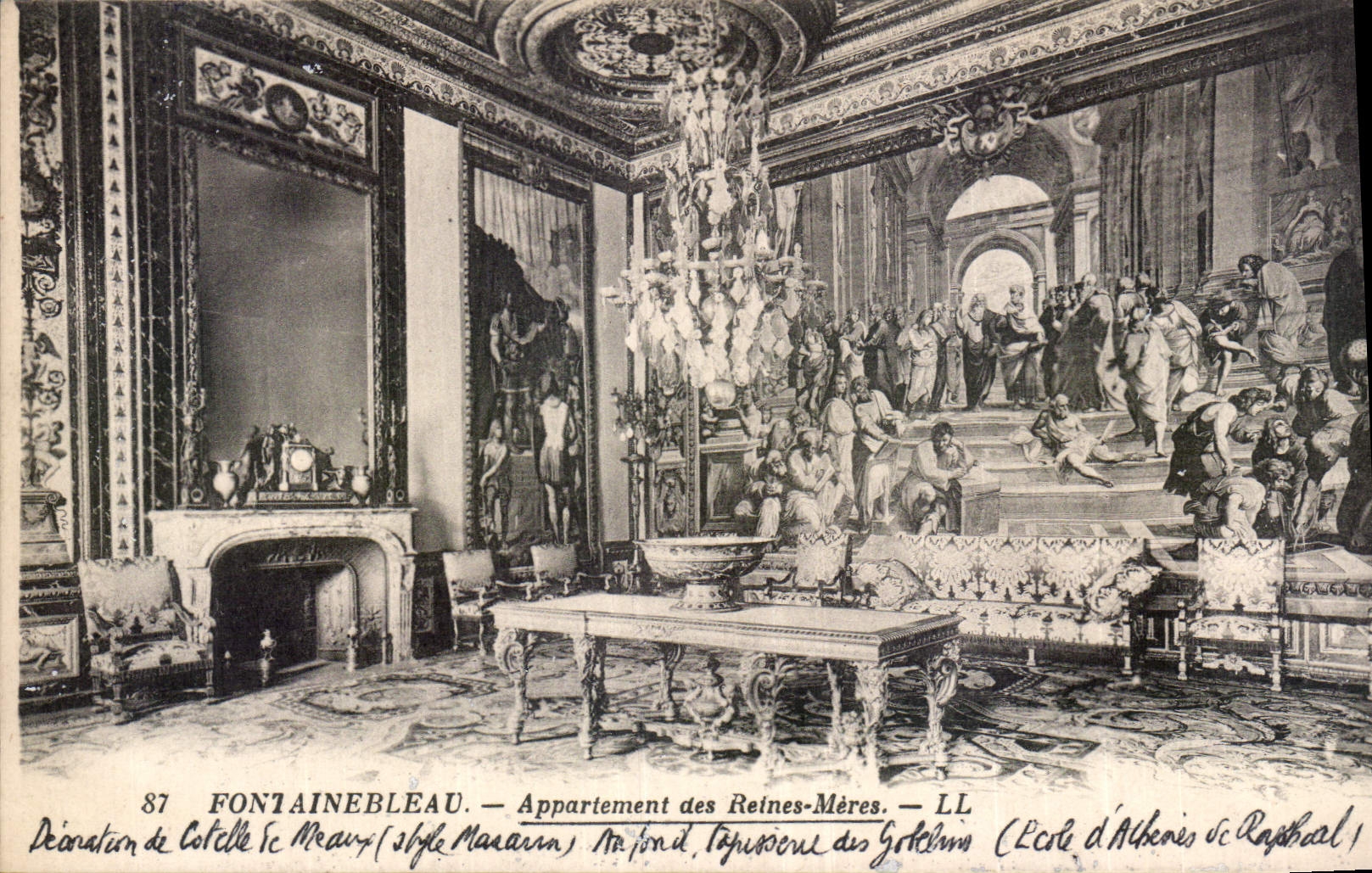 Fontainebleau — Appartement des Reines-Mères — LL