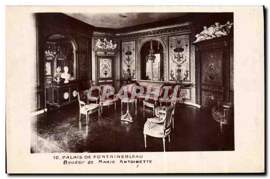 Boudoir de Marie Antoinette — Palais de Fontainebleau — Édition des Musées Nationaux, Paris