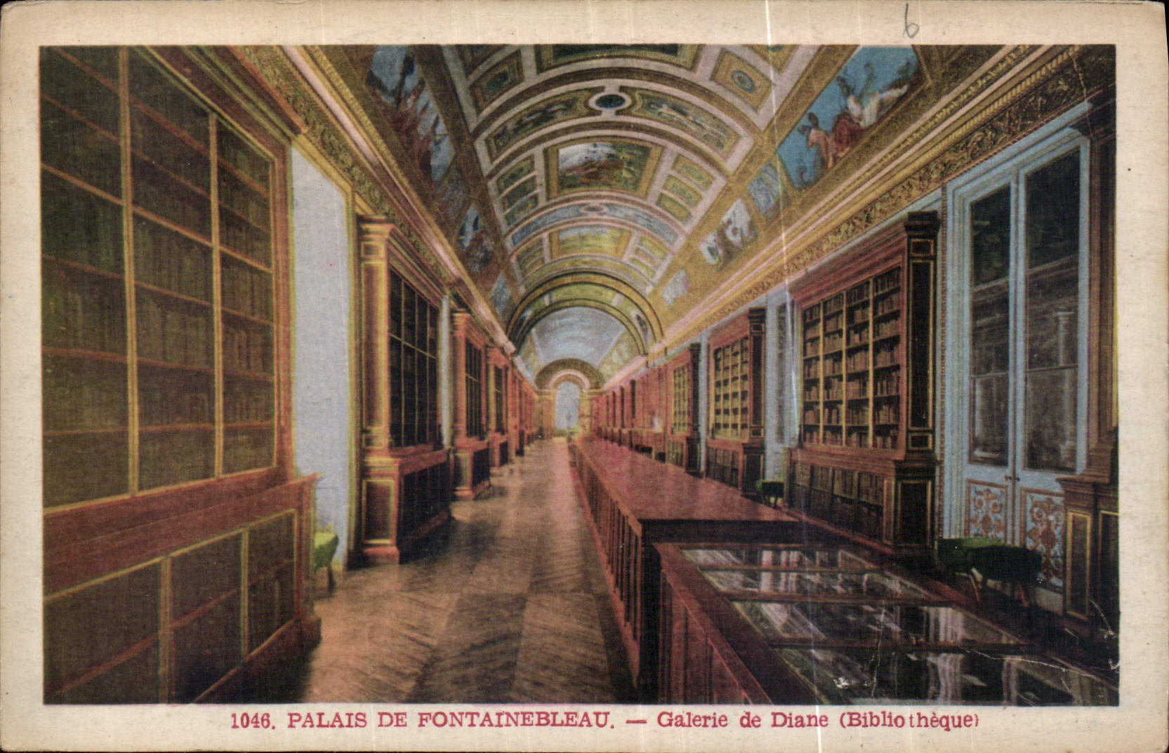 Palais de Fontainebleau — Galerie de Diane (Bibliothèque) — n° 1048