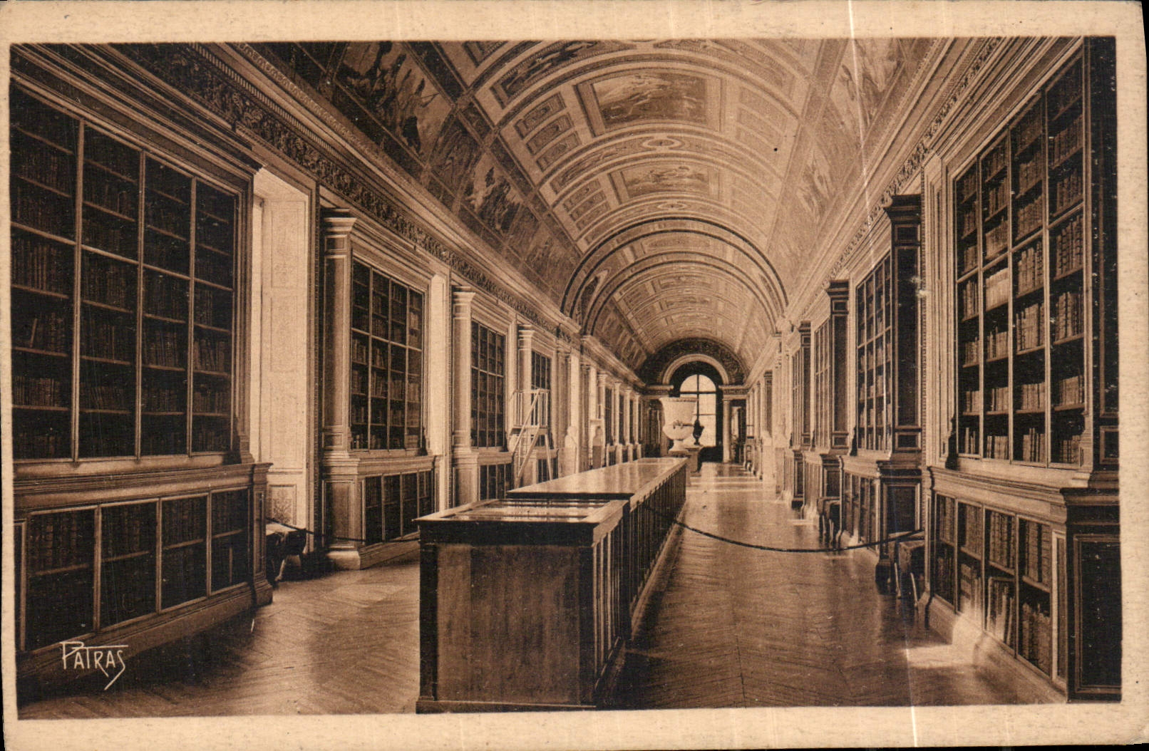 Schloss Fontainebleau — Galerie Diane — Bibliothek — Künstleredition 'Patrias' Paris