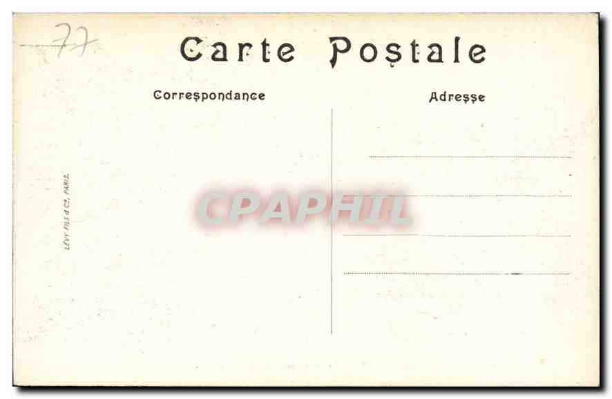 Fontainebleau — El Castillo — La Cour des Adieux — N.G. — n° 313 — Reverso