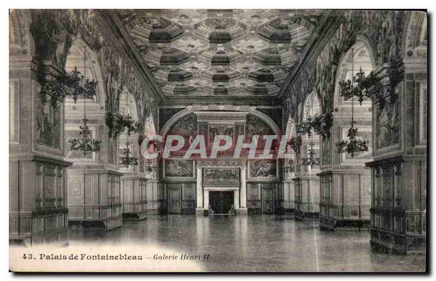 Palazzo di Fontainebleau — Galleria di Enrico II