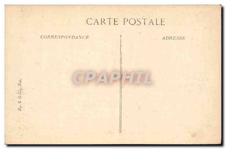 Palais de FONTAINEBLEAU — Salle du Conseil — Éd. Ed. Siron, Fontainebleau — Verso