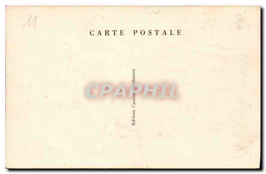 Carcassonne — La Cité — Cathédrale St-Nazaire (côté des Remparts) — L'Aude Illustré, n°7 — Verso