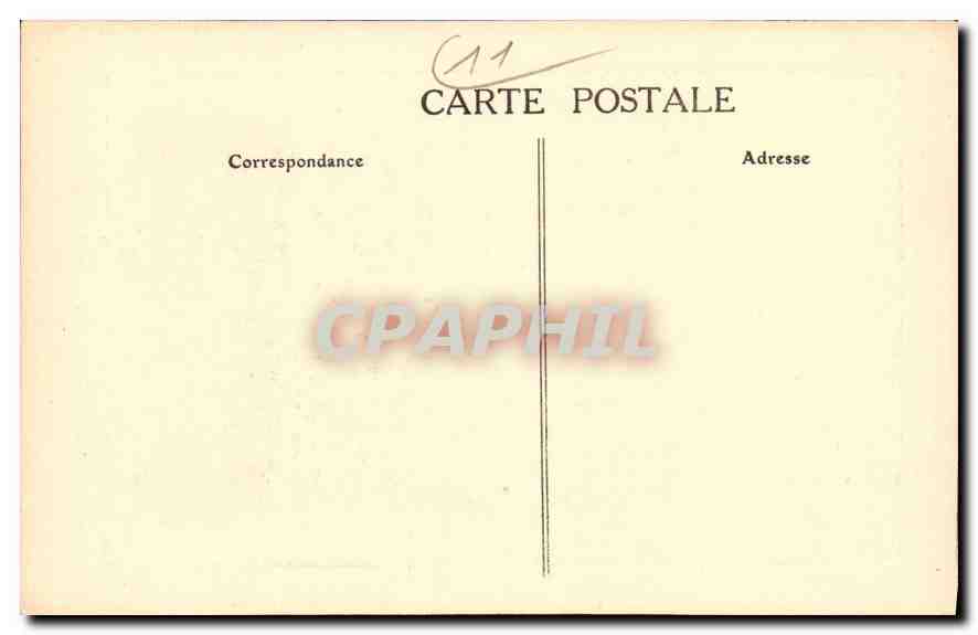 CPA Cite de Carcassonne Porte Narbonnaise Pont Levis  — Rückseite