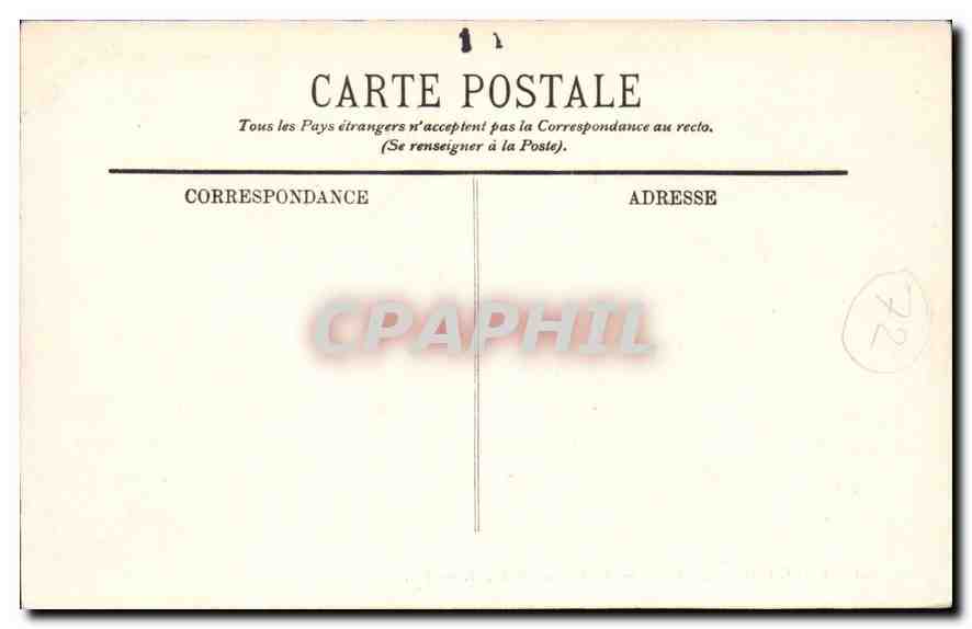CPA Carcassonne Cite la Cite au Sud Est  — Rückseite