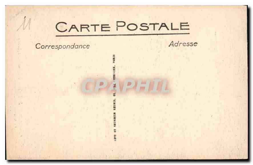 CPA Carcassonne Cite l'Eglise Saint Nazaire le Clocher  — Rückseite