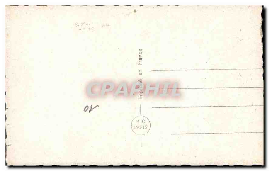 CPA Vuve Sainte Barbe Femme — Rückseite