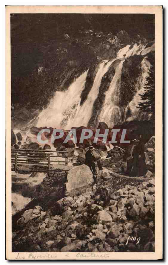 CPA Les Pyrenees Cascade de la Raillere a Cauterets 