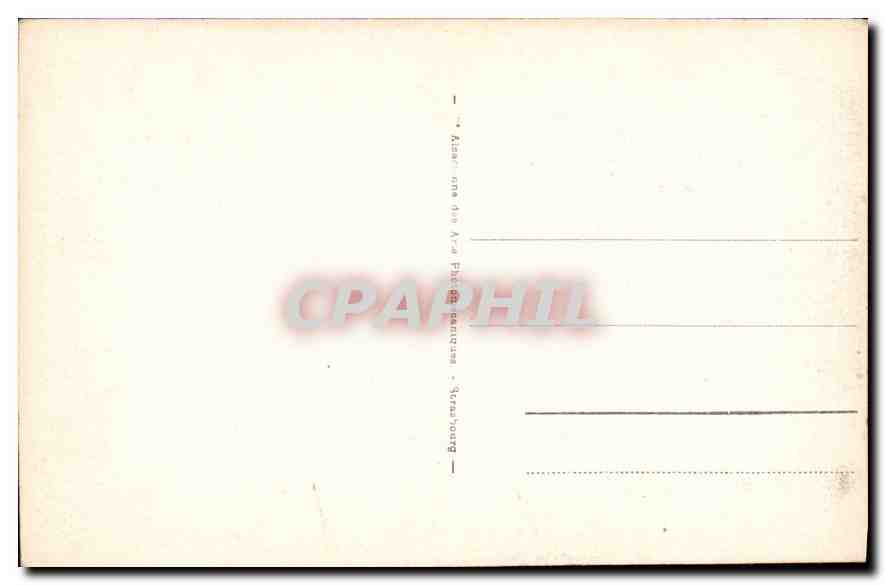 CPA Lourdes le Calvaire le Christ  — Verso