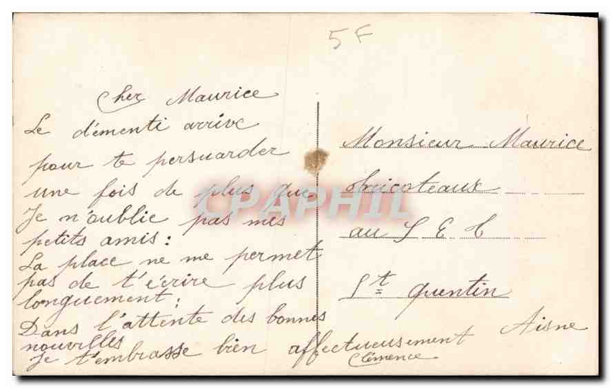 Femme tenant un globe terrestre — Joyeuses Pâques — éditeur S.S. n° 4481 — Verso