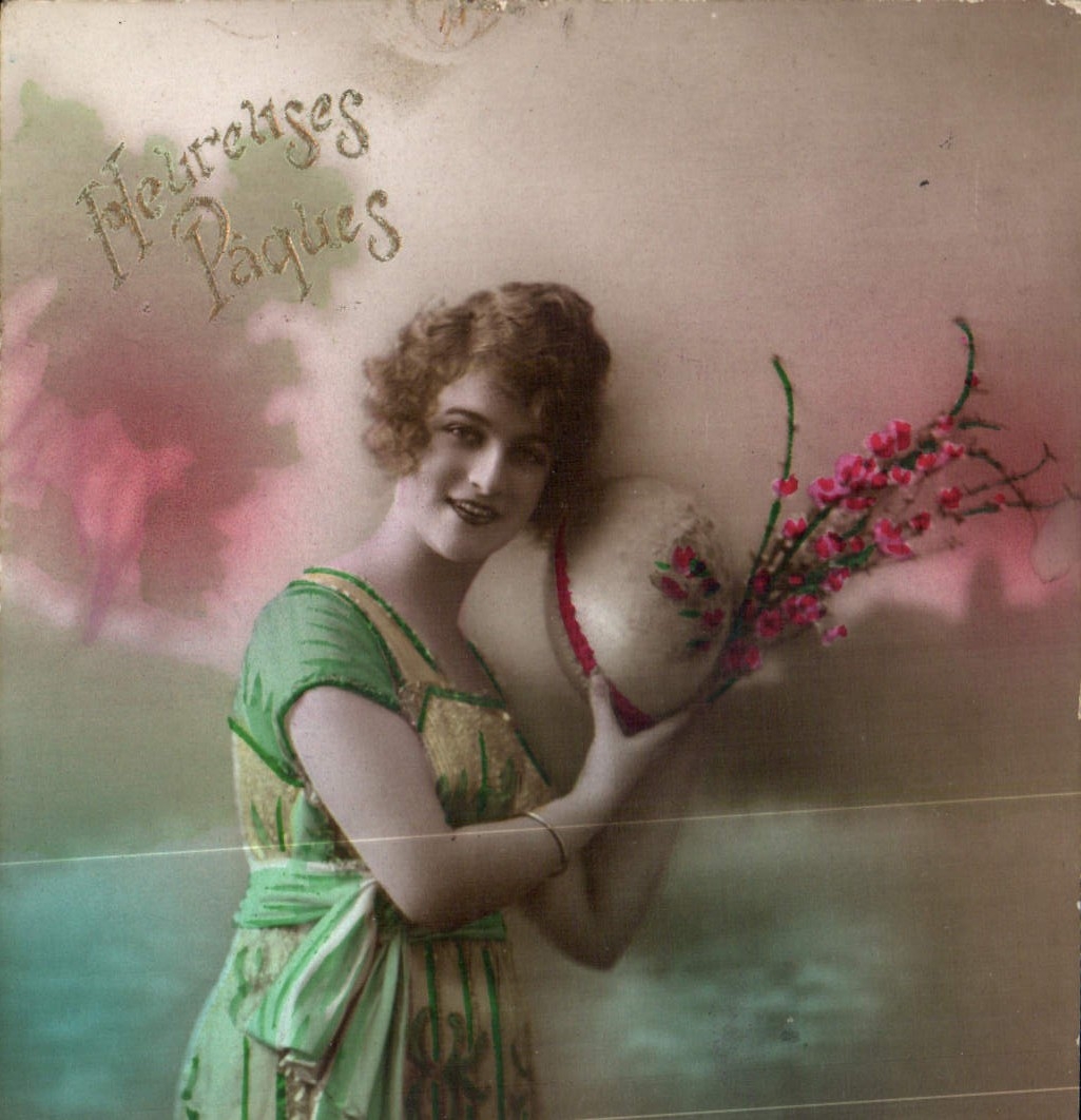 Fleurs et Paques — Félicitations de Pâques — Éditeur P-G Paris