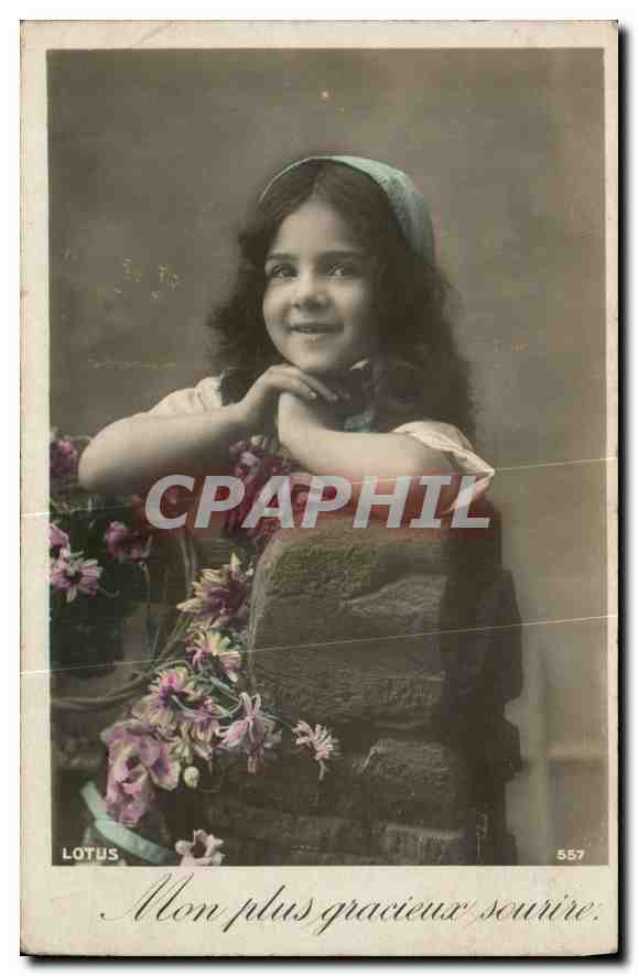 CPA Mon plus gracieux sourire Enfant