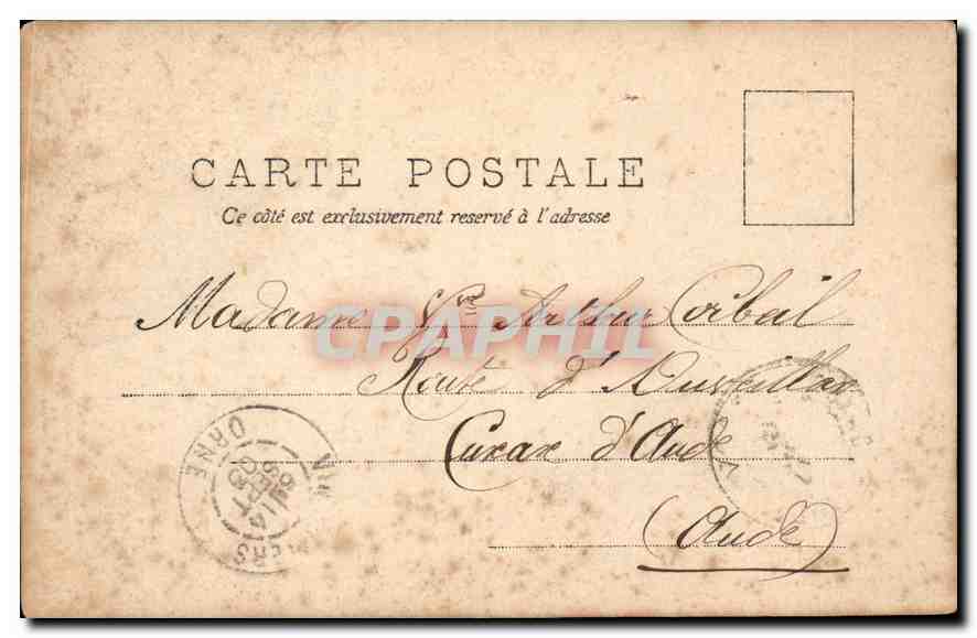CPA Enfant — Verso