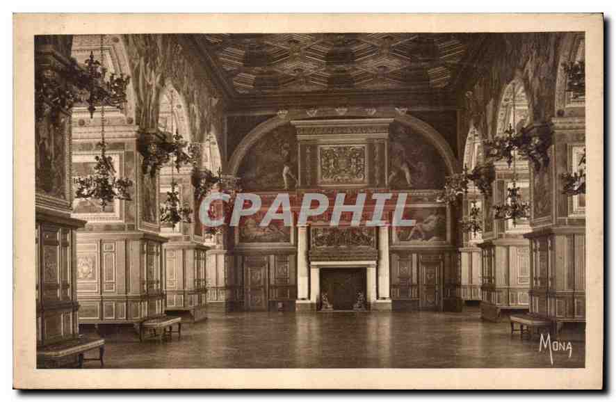 Palais de Fontainebleau — Galerie Henri II ou Salle de Bal — éditeur MONA, n° 505