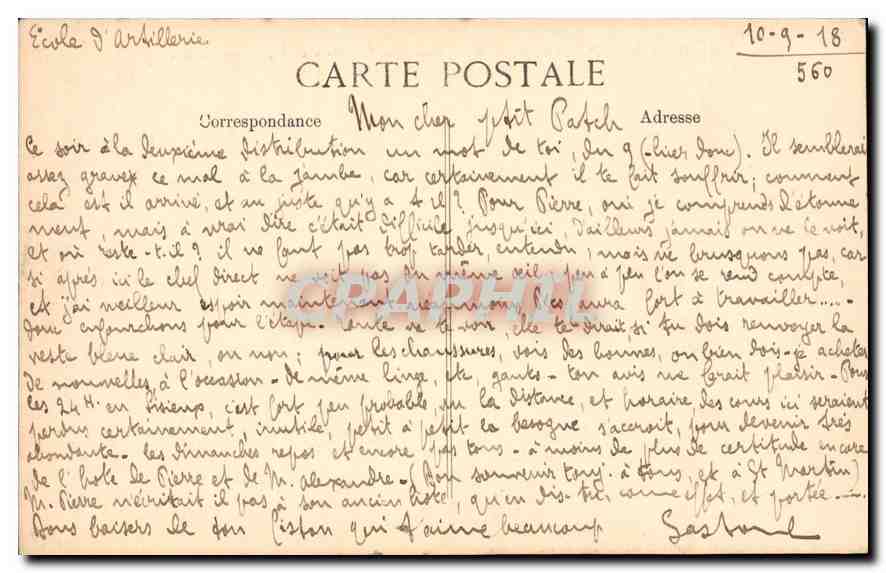 Palais de FONTAINEBLEAU — Cour des Fontaines et Étang aux Carpes — B.D. n°368 — Reverso