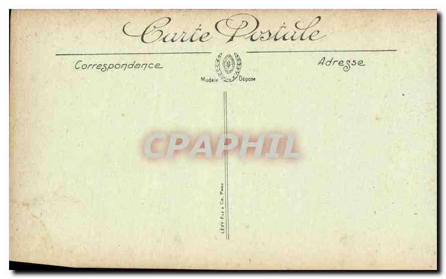 Fontainebleau — El Palacio — El Bautisterio y la Corte Ovalada — N.G. — Reverso