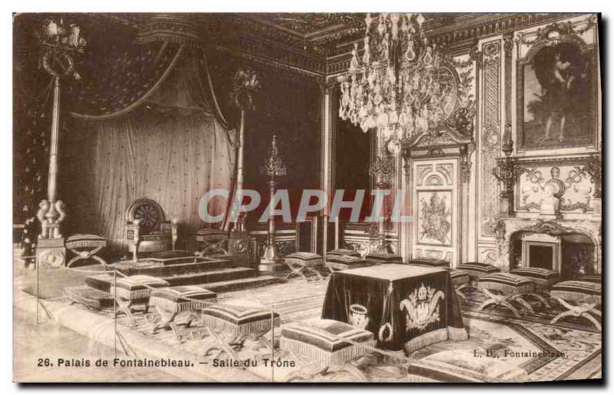 Palais de Fontainebleau — Salle du Trône — L. Dj, Fontainebleau